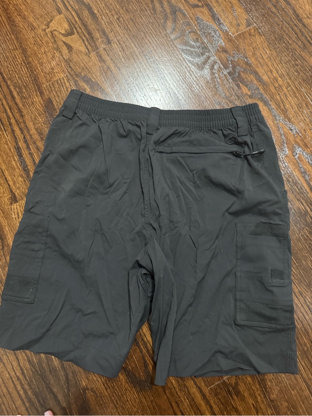 Magellan Outdoors Black Cargo Shorts with Pocket Panels - Picture 2 of 3